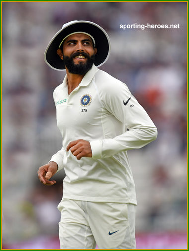 Ravindra JADEJA - India - 2018 Test series against England.