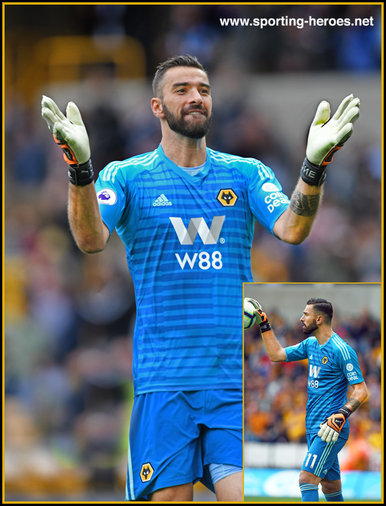 Rui  PATRICIO - Wolverhampton Wanderers - Premier League Appearances