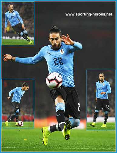 Martin Caceres - Uruguay - 2018 FIFA World Cup Games.