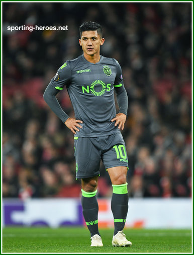 Fredy MONTERO - Sporting Clube De Portugal - 2018-19 Europa League. Group games.