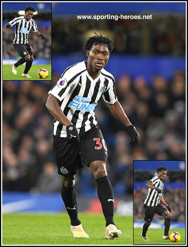 Christian ATSU - Newcastle United - League Appearances