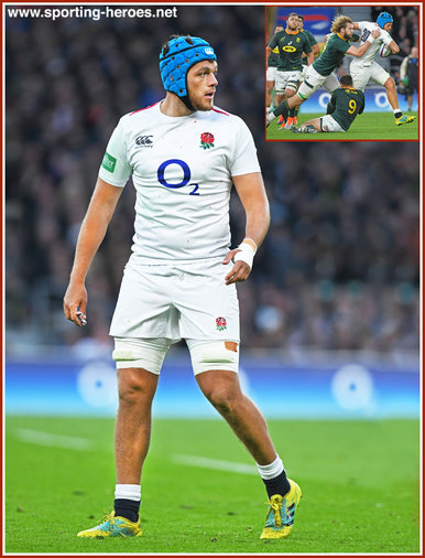 Zach MERCER - England - International Rugby Union Caps.