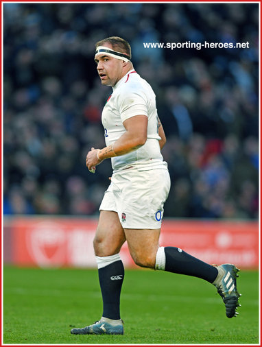Ben MOON - England - International Rugby Union Caps.