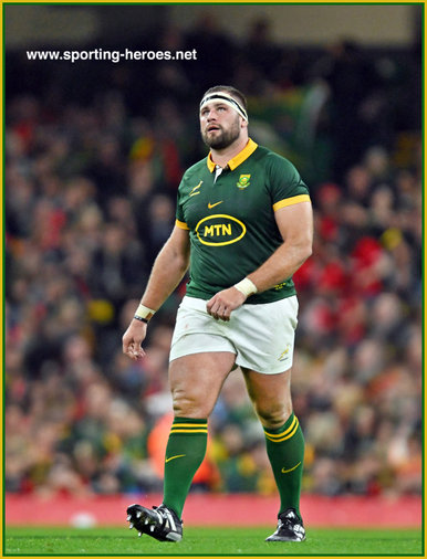 Thomas du TOIT - South Africa - International Rugby Caps.