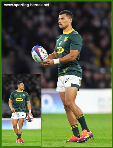 Embrose PAPIER - South Africa - International Rugby Union Caps.