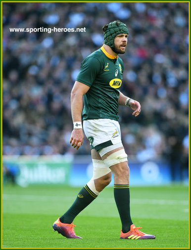 Warren WHITELEY - South Africa - International Rugby Union Caps.