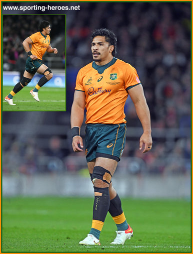 Pete SAMU - Australia - International Rugby Caps.