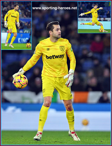 Lukasz Fabianski - West Ham United - Premier League Appearances