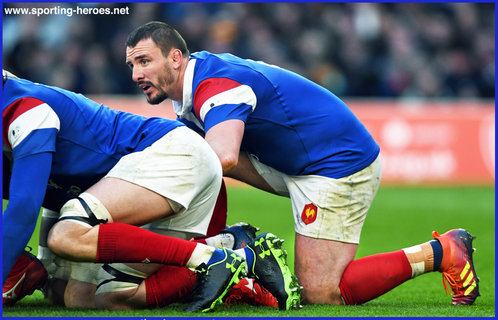 Louis Picamoles - France - International Rugby Caps. 2014 - 2019