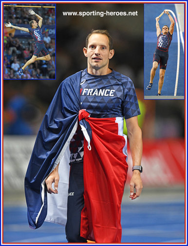 Renaud Lavillenie - France - Bronze medal at 2018 European Championships.