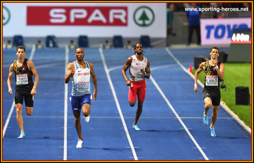 Kevin BORLEE - Belgium - Silver medal in 400m at 2018 European Championships