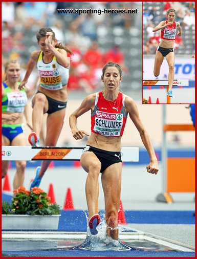 Fabienne SCHLUMPF - Switzerland - Silver medal at 2018 European Championships.