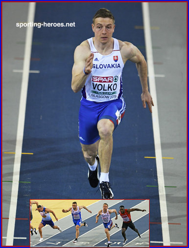 Jan VOLKO - Slovakia - 2019 European Indoor 60m champion.