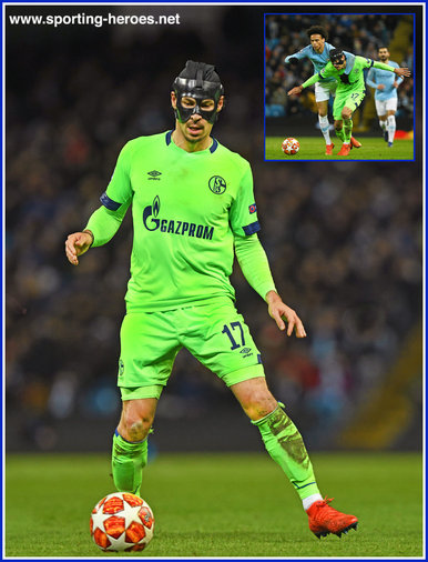 Benjamin STAMBOULI - Schalke - 2018/19 Champions League K.O. matches.