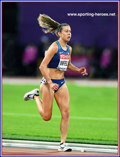 Emily INFELD - U.S.A. - Sixth in 10,000m at 2017 World Championships.