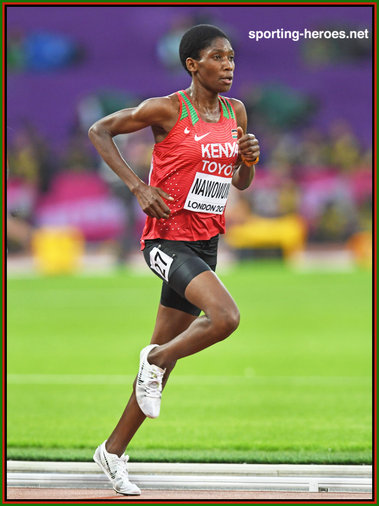 Alice Aprot  NAWOWUNA - Kenya - 4th in 10,000m at 2017 World Championships.