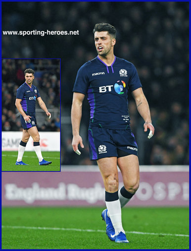 Adam HASTINGS - Scotland - International Rugby Union Caps.
