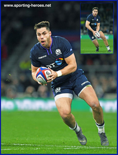 Sean MAITLAND - Scotland - International Rugby Caps. 2017-2021