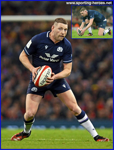 Finn RUSSELL - Scotland - International Rugby Union Caps. 2019-