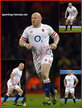 Dan COLE - England - International Rugby Caps. 2018 -