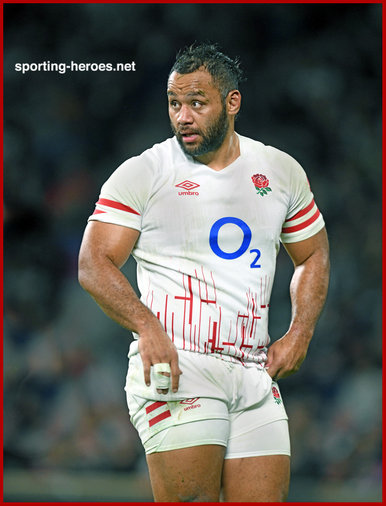 Billy VUNIPOLA - England - International Rugby Caps. 2019-