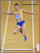 Maryna BEKH-ROMANCHUK - Ukraine - Bronze medal at 2019 European Indoor Championships