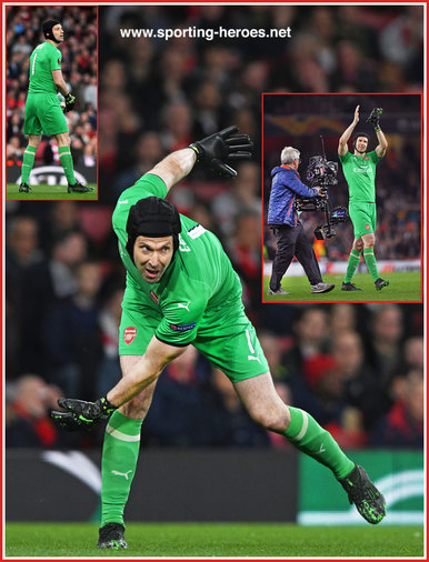 Petr Cech - Arsenal FC - Europa League. 2019 K.O. games.