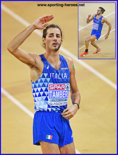 Gianmarco  TAMBERI - Italy - 2019 European Indoor high jump champion.