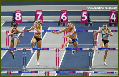 Elvira HERMAN - Belarus - Bronze medal at 2019 European Indoor Champs.