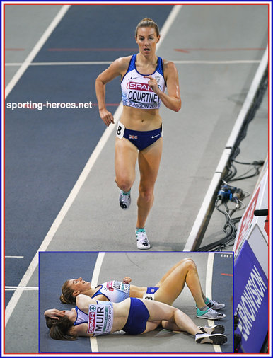 Melissa COURTNEY - Great Britain & N.I. - 3,000m bronze medal at 2019 European Indoor Champs.