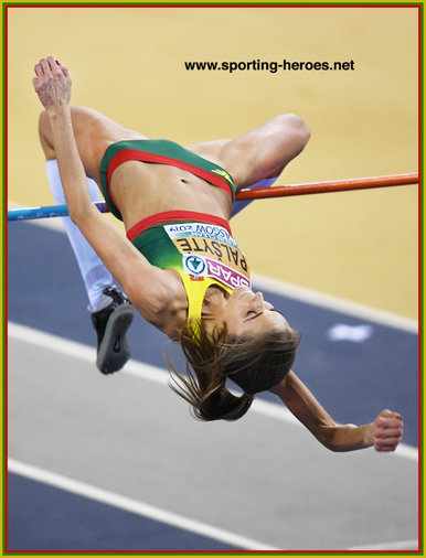 Airine PALSYTE - Lithuania - 3rd. at 2019 European Indoor Championships.