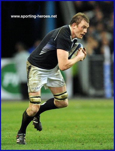 Alastair Kellock - Scotland - International Rugby Union Caps.