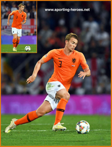 Matthijs  de LIGT - Nederland - 2019 UEFA Nations League Finals.