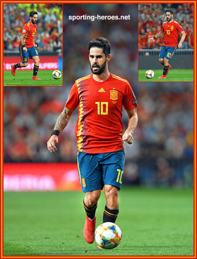 ISCO - Spain - EURO 2020 qualifying games.