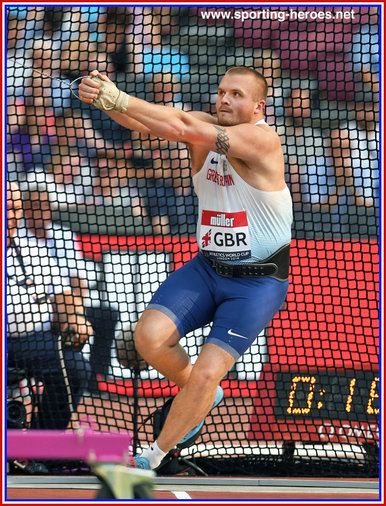 Nick  MILLER - Great Britain & N.I. - Silver at 2018 Athletics World Cup.