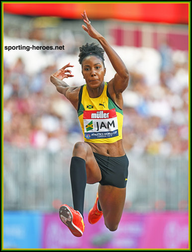 Shanieka RICKETTS - Jamaica - Winner 2018 World Cup in London.