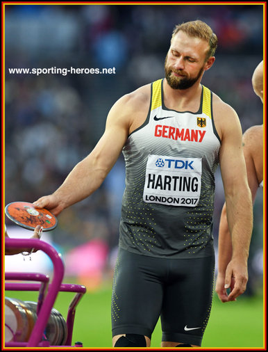 Robert Harting - Germany - Sixth place for three times World Champion in 2017.