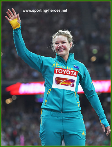 Dani STEVENS - Australia - Two medal at World Championships.