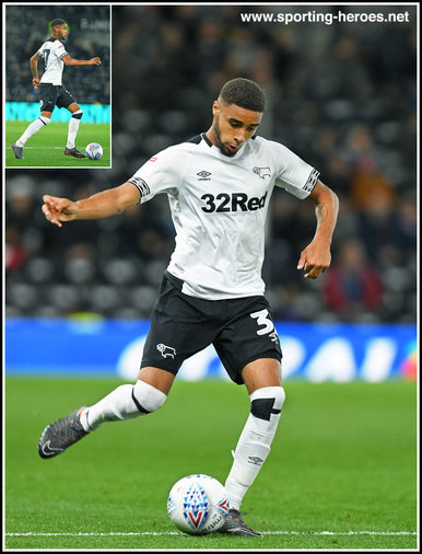 Jayden BOGLE - Derby County - League Appearances