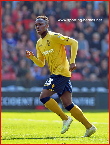 Arvin APPIAH - Nottingham Forest - League Appearances