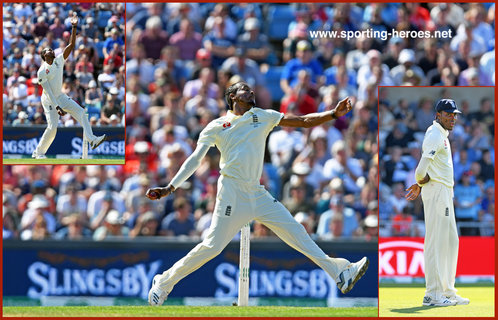 Jofra ARCHER - England - 2019 Ashes.  England v Australia.