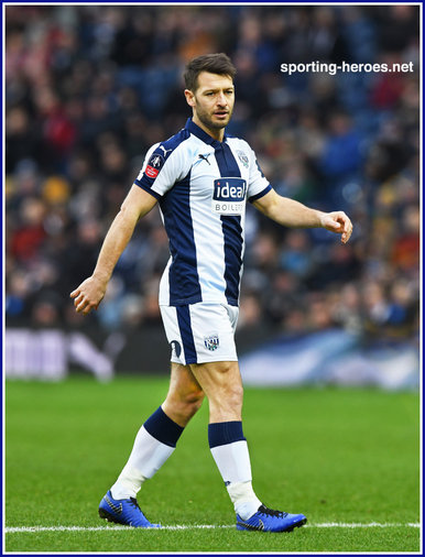 Wes Hoolahan - West Bromwich Albion - League Appearances