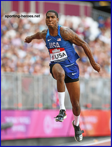 Donald SCOTT - U.S.A. - Silver medal at 2018 Athletics World Cup.