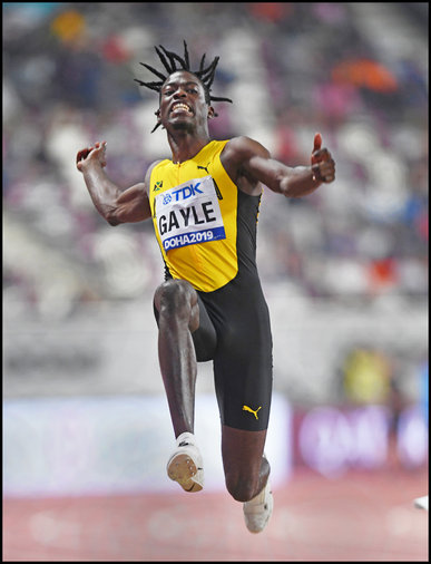 Tajay GAYLE - Jamaica - 2019 World athletics long jump Champion.