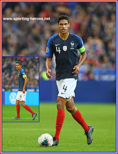 Raphael  VARANE - France - EURO 2020 qualifying games.