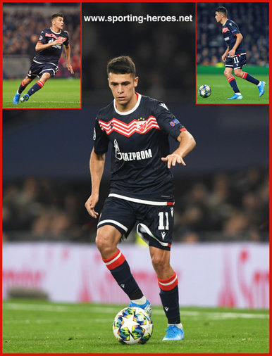 Mateo  GARCIA - Red Star Belgrade - 2019/2020 Champions League Matches.