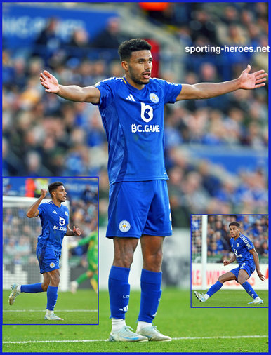 James JUSTIN - Leicester City FC - League Appearances