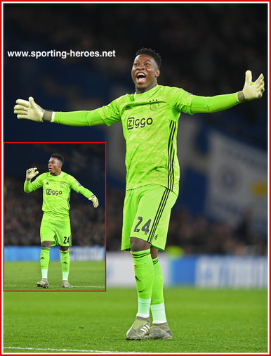 Andre ONANA - Ajax - 2019/2020 Champions League Matches.