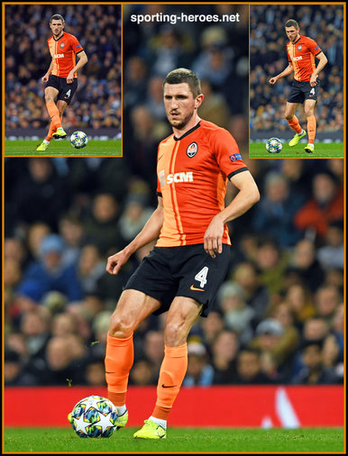 Sergiy KRYVTSOV - Shakhtar Donetsk - 2019/2020 Champions League games.