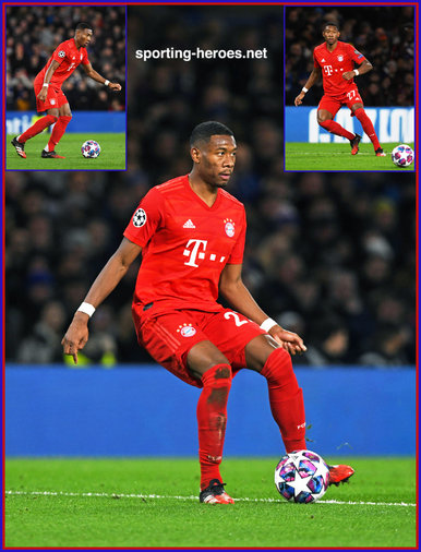 David Alaba - Bayern Munchen - 2020 UEFA Champions League Winner.